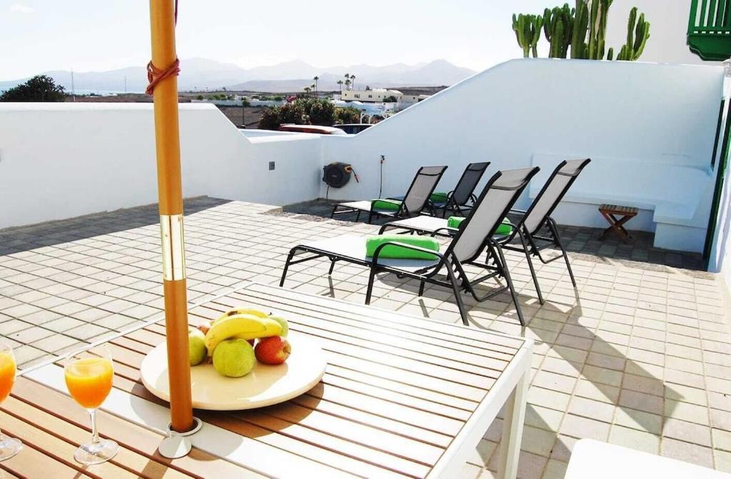 Typical Canarian House With Fabulous Sea Views Tias Exterior photo